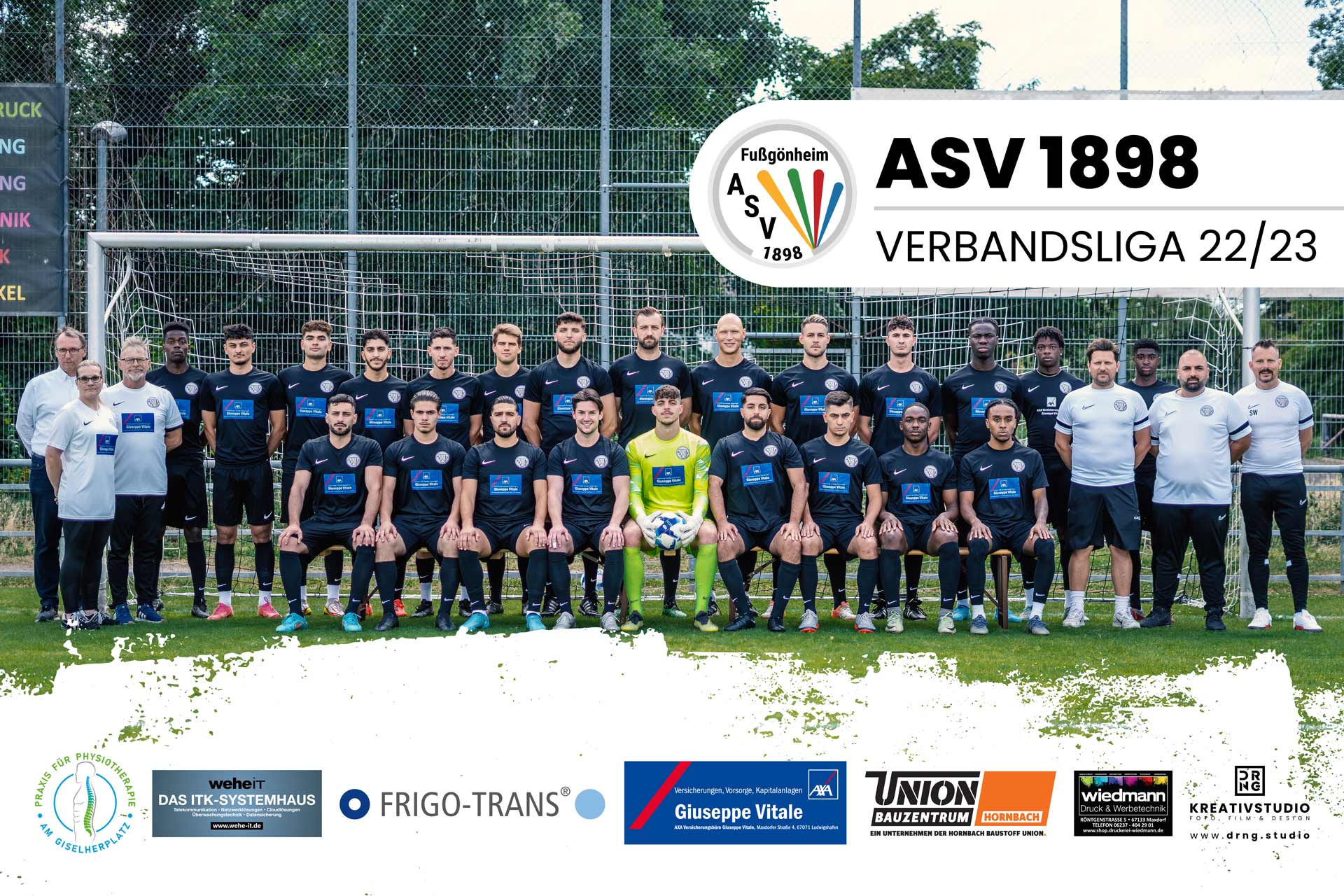 Mannschaftsfoto Profis 2022/23